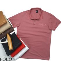 Camiseta polo masculina piquet rg518