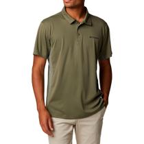 Camiseta Polo Masculina Zero Ice Cirro-Cool Verde Tam P - Columbia Camiseta Polo Masculina Zero Ice Cirro-Cool Verde Tam P - Columbia