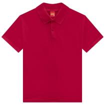 Camiseta Polo Menino Kyly Lisa Vermelho
