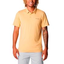 Camiseta Polo P Manga Curta Columbia Masculina Amarela