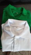 Camiseta polo para uniformes - tamanho G Camiseta polo para uniformes - tamanho G