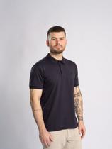 Camiseta Polo Pima Azul Marinho Camiseta Polo Pima Azul Marinho