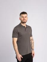 Camiseta Polo Pima Cinza Camiseta Polo Pima Cinza