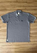 Camiseta Polo Plus Masculina Cinza Onbongo - Camiseta Polo Plus Masculina Cinza Onbongo -