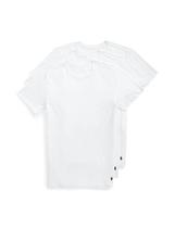 Camiseta POLO RALPH LAUREN Slim Fit Stretch Crew, pacote com 3 Camiseta POLO RALPH LAUREN Slim Fit Stretch Crew, pacote com 3