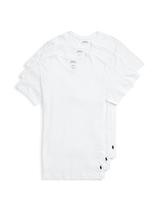 Camiseta Polo Ralph Lauren Underwear, pacote com 3 unidades, slim Fit Crew, masculina Camiseta Polo Ralph Lauren Underwear, pacote com 3 unidades, slim Fit Crew, masculina