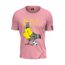 Camiseta Pombo Brasil Pru Futebol Soccer Pigeon T-Shirt