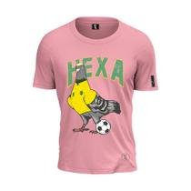Camiseta Pombo Hexa Brasil Pru Futebol Soccer Pigeon Algodão - Shap Life
