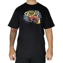 Camiseta Pony Pixo Grafite Wall Preto 258