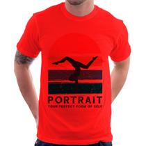 Camiseta Portrait Your Perfect Form Of Self - Foca na Moda