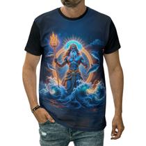 Camiseta Poseidon Divindade Mitologia Deus Dos Mares Rio Camiseta Poseidon Divindade Mitologia Deus Dos Mares Rio