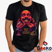 Camiseta Post Malone 100% Algodão Geeko