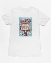 Camiseta Poster Pop Style Inspiração ALERQUINA Estampa DTF 100% Algodão Premium
