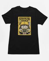 Camiseta Poster Pop Style Inspiração DUSTIN Estampa DTF 100% Algodão Premium