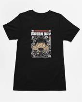 Camiseta Poster Pop Style Inspiração GREEN DAY Estampa DTF 100% Algodão Premium