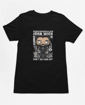 Camiseta Poster Pop Style Inspiração JHON WICK Estampa DTF 100% Algodão Premium Camiseta Poster Pop Style Inspiração JHON WICK Estampa DTF 100% Algodão Premium