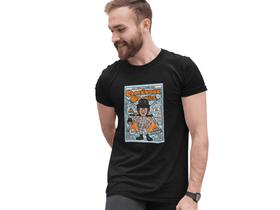 Camiseta Poster Pop Style Inspiração Laranja Mecânica Estampa DTF 100% Algodão Premium