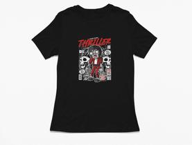 Camiseta Poster Pop Style Inspiração MICHAEL JACKSON Estampa DTF 100% Algodão Premium Camiseta Poster Pop Style Inspiração MICHAEL JACKSON Estampa DTF 100% Algodão Premium