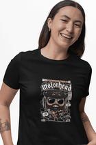 Camiseta Poster Pop Style Inspiração MOTOHEAD Estampa DTF 100% Algodão Premium