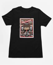 Camiseta Poster Pop Style Inspiração RAMONES Estampa DTF 100% Algodão Premium