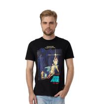 Camiseta poster star wars iv preto m