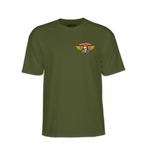 Camiseta Powell Peralta Winged Ripper Verde Camiseta Powell Peralta Winged Ripper Verde