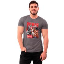 Camiseta Power Guido Creatina Academia Cavalo Engraçada Meme Unissex 100% Algodão