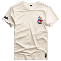Camiseta PQ Estampada Boneco de Neve Gangster Shap Life