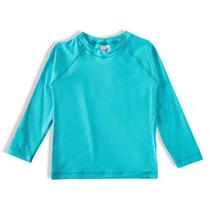 Camiseta Praia Infantil Azul Turquesa Tip Top