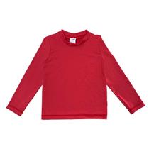 Camiseta Praia Infantil Proteção UV Vermelha Tip Top Camiseta Praia Infantil Proteção UV Vermelha Tip Top