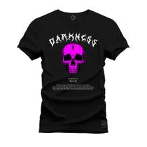 Camiseta Premium Algodão Confortável Estampada Barknes