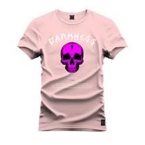 Camiseta Premium Algodão Confortável Estampada Barknes