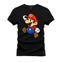 Camiseta Premium Algodão Confortável Estampada Brother Boneco