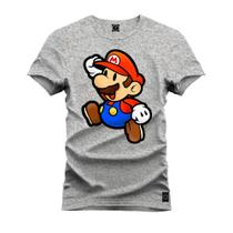 Camiseta Premium Algodão Confortável Estampada Brother Boneco