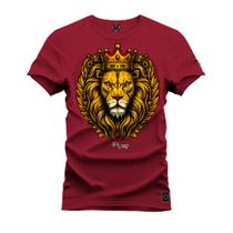 Camiseta Premium Algodão Confortável Estampada King OF Leon