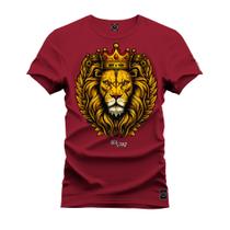 Camiseta Premium Algodão Confortável Estampada King OF Leon