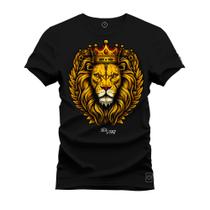 Camiseta Premium Algodão Confortável Estampada King OF Leon