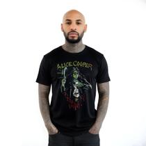 Camiseta Premium Alice Cooper - 100% Algodão