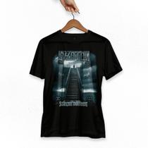 Camiseta Premium Bomber Led Zeppelin- Stairway To Heaven - 100% Algodão Camiseta Premium Bomber Led Zeppelin- Stairway To Heaven - 100% Algodão