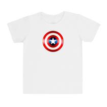 Camiseta premium Capitão América super herói camisa unissex alta qualidade