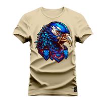 Camiseta Premium Confortável Estampada Ave Bicuda