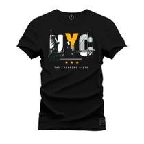 Camiseta Premium Confortável Estampada Nyc History