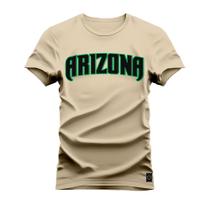 Camiseta Premium Estampada Algodão 30.1 Arizona