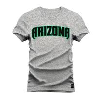 Camiseta Premium Estampada Algodão 30.1 Arizona