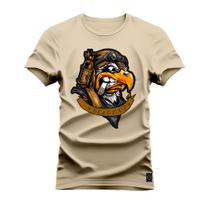 Camiseta Premium Estampada Algodão 30.1 Beamop