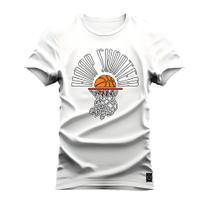Camiseta Premium Estampada Algodão 30.1 Cesta Basqt