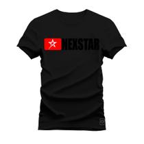 Camiseta Premium Estampada Algodão 30.1 Estrela Nexstar