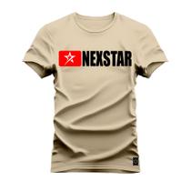 Camiseta Premium Estampada Algodão 30.1 Estrela Nexstar