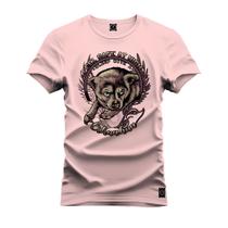 Camiseta Premium Estampada Algodão 30.1 Feel Safe