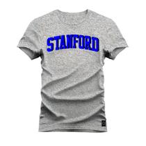 Camiseta Premium Estampada Algodão 30.1 StandFord